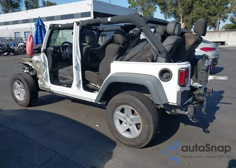 2018 Jeep Wrangler Jk Unlimited Sport S 4X4 из США, поврежденный, VIN 1C4BJWDG8JL873852